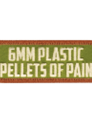 ROTHCO PARCHE PELLETS OF PAIN 6MM 72190