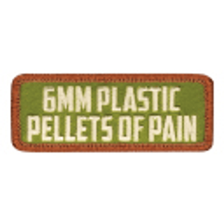 ROTHCO PARCHE PELLETS OF PAIN 6MM 72190 1