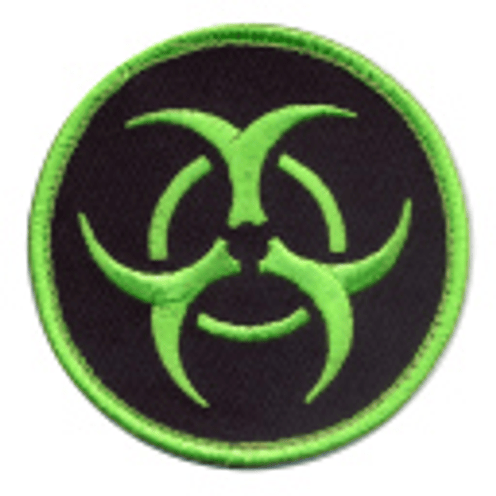 ROTHCO PARCHE RIESGO BIOLOGICO 73192 1