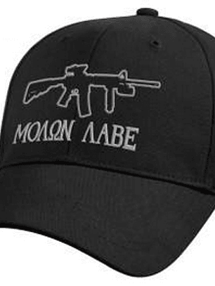 ROTHCO JOCKEY BLACK MOLON LABE DELUXE 9839