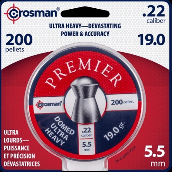 POSTON CROSMAN PREMIER  DOMED 5.5 -14,3GR 500U 1
