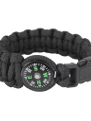 ROTHCO PULSERA CUERDA PARAC. NEG C/BRUJ 957 T 8