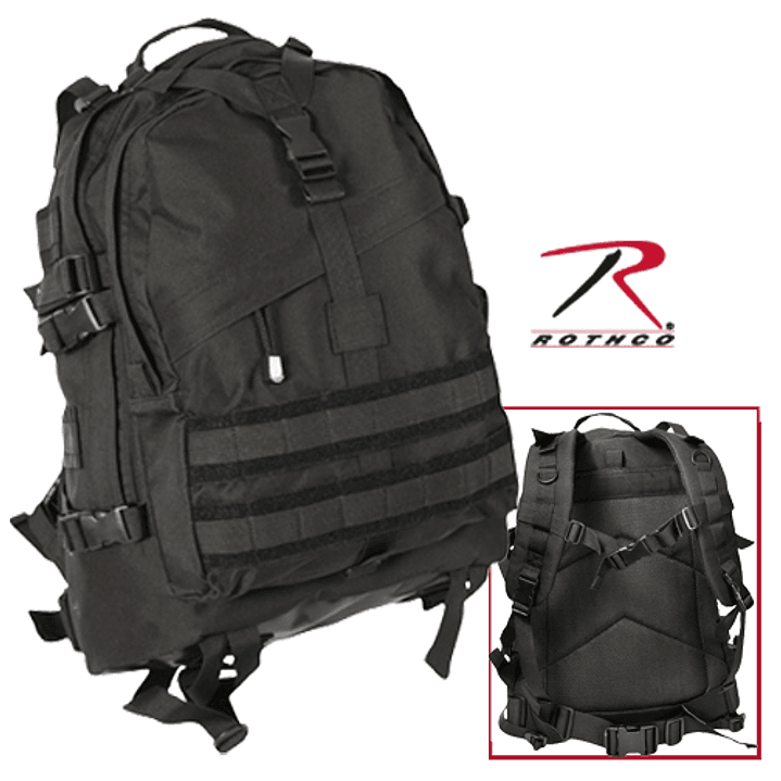 ROTHCO MOCHILA DE TRANSPORTE MEDIUM BLACK 2287 1