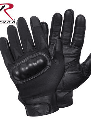 GUANTES DE LANA NEGROS/OD
