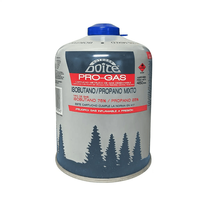 GAS 450 GRAMOS C/ROSCA DOITE 09094 1