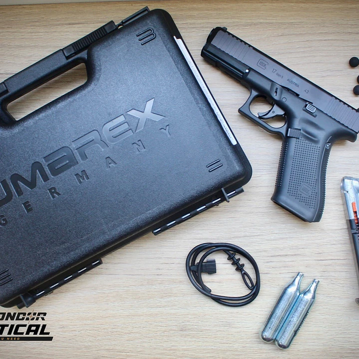 PISTOLA UMAREX T4E GLOCK 17 GEN5 CAL. 43 1