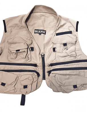 CHALECO PESCA BLUE FOX FLY MEDIO L PESCA/MOSCA
