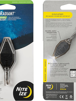 NITE IZE MICROLIGHT LINTERNA TOUCH MLSA-M1-R7-I