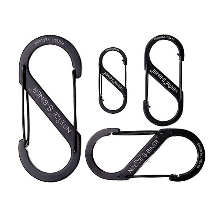 NITE IZE S-BINER #4 NEGRO ROTHCO 404 1