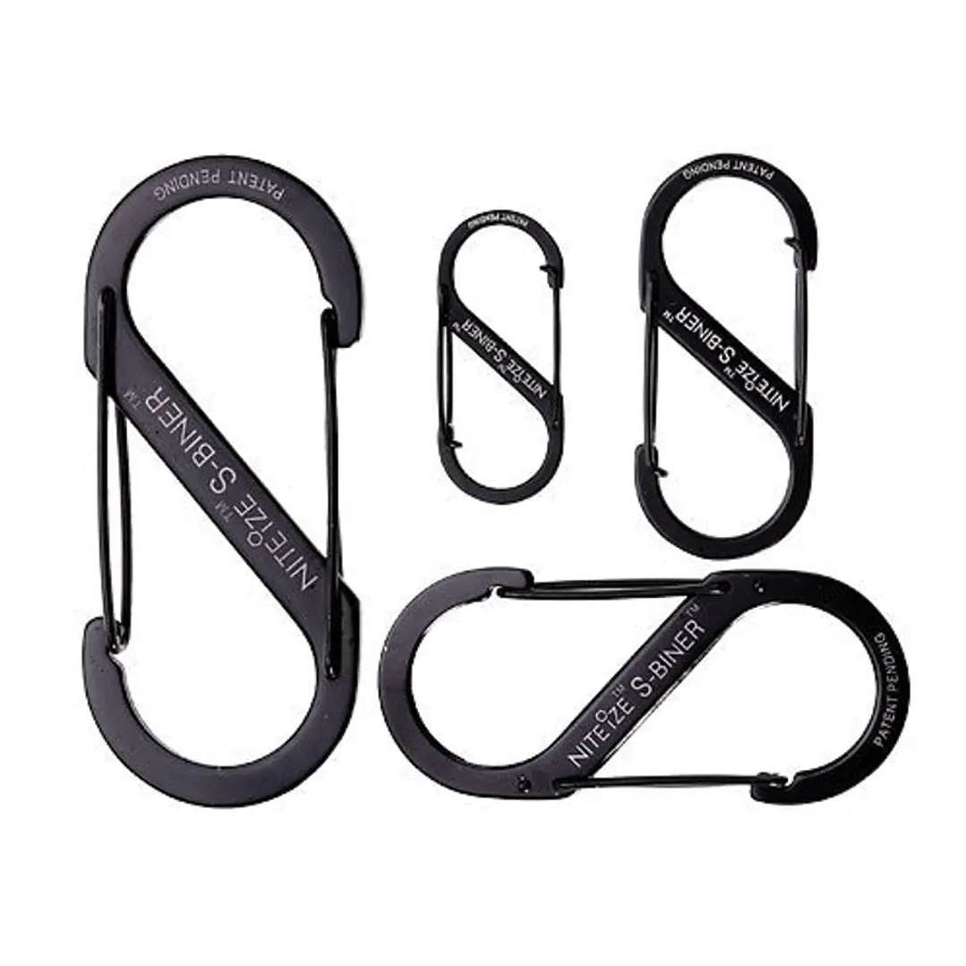 NITE IZE S-BINER #2 NEGRO ROTHCO 402 1
