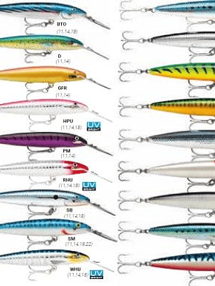 SEÑUELO ORIGINAL RAPALA SUMERGIBLE CD5 CHL