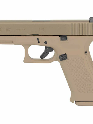 PISTOLA GLOCK MODELO19X CROSSOVER  CAL9MM 17T