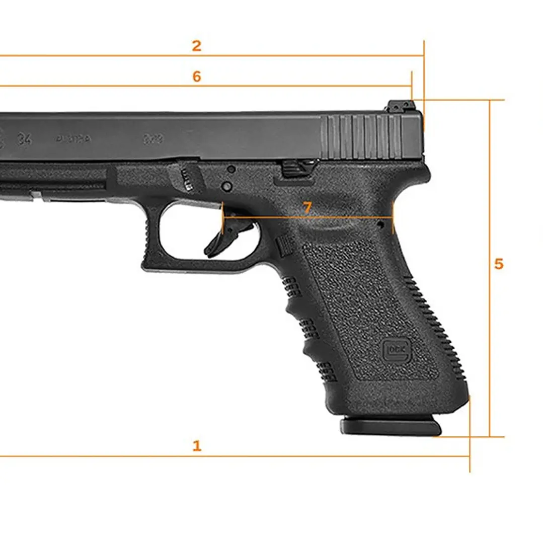 PISTOLA GLOCK 34 GEN3 COMPETICION CAL9MM 17T 1