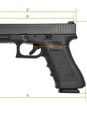 PISTOLA GLOCK 34 GEN3 COMPETICION CAL9MM 17T