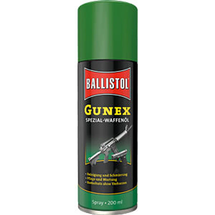 BALLISTOL GUNEX  ACEITE ESPECIAL ARMAS 200ML 1