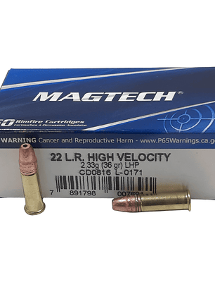 MAGTECH CAL22LR LHP HVPC EAN 36GR