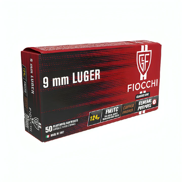 FIOCCHI CAL9MM 124 GRAINS 1