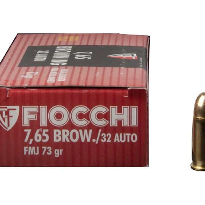 FIOCCHI CAL.7,65 FMJ 73GR 1