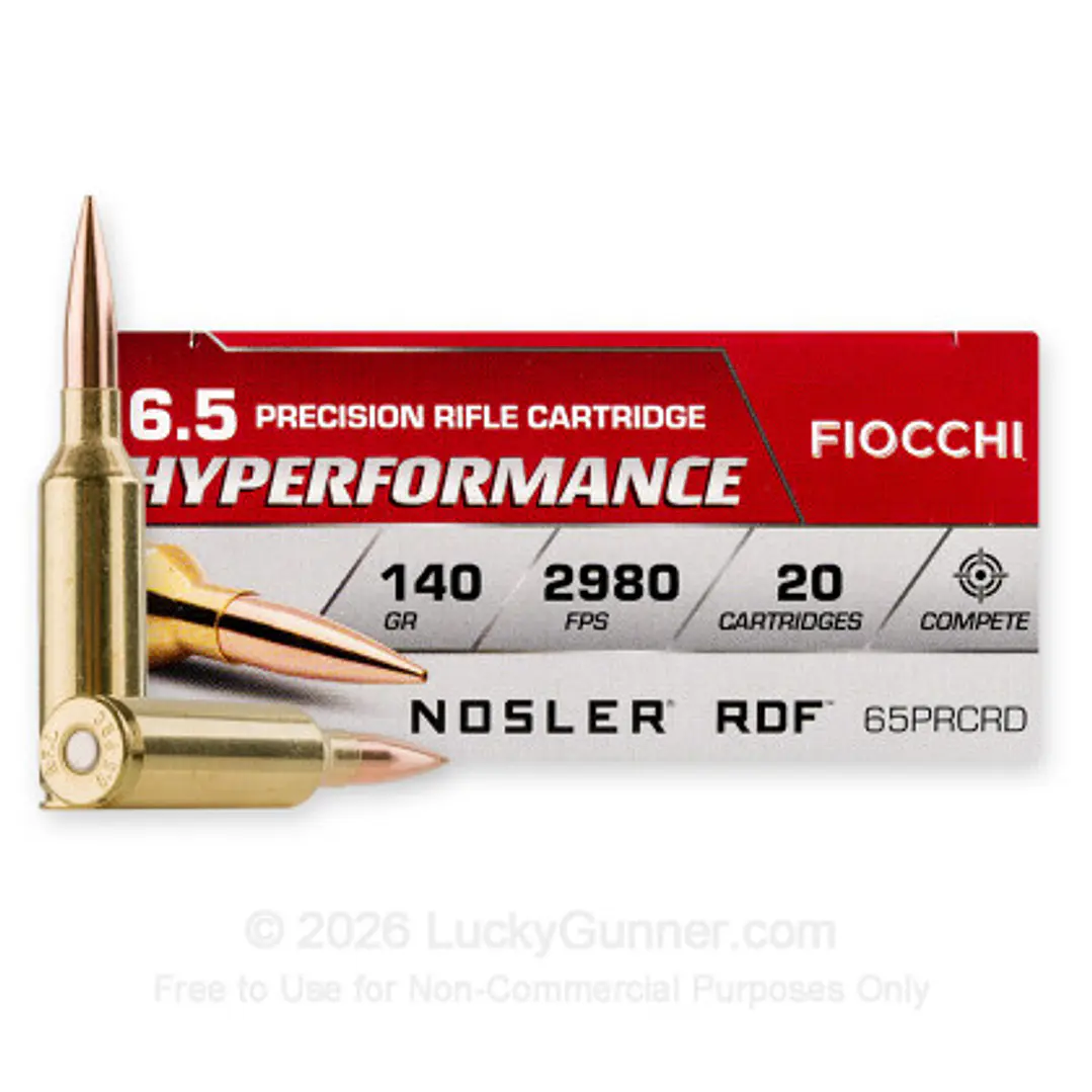 FIOCCHI CAL.6,5MM CR HPBT 140GR 1