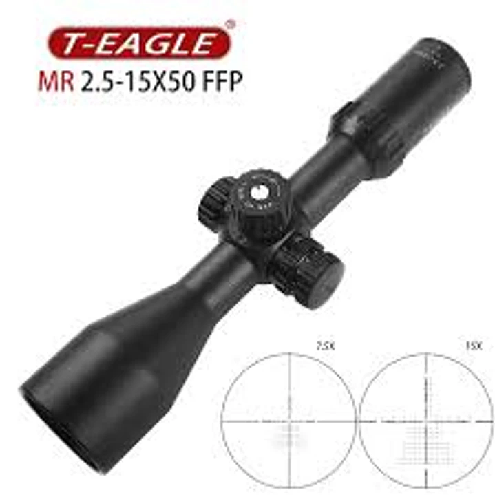MIRA TELESCOPICA T-EAGLE MR2.5-15 X 50 FFP P.PLANO 1