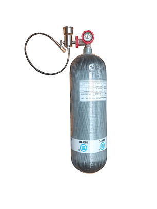 SCUBA FIBRA DE CARBONO  SEFIC 6.8 LITROS  C/MANOM