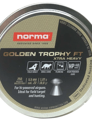 POSTON NORMA GOLDEN TROPHY FT 5.5/18.8G 250U