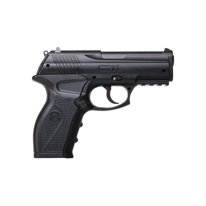 KIT PISTOLA AIRE CROSMAN C11B 4.5MM 1