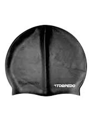 GORRA NATACION TORPEDO SILICONA BLCA-ROJ-NEG