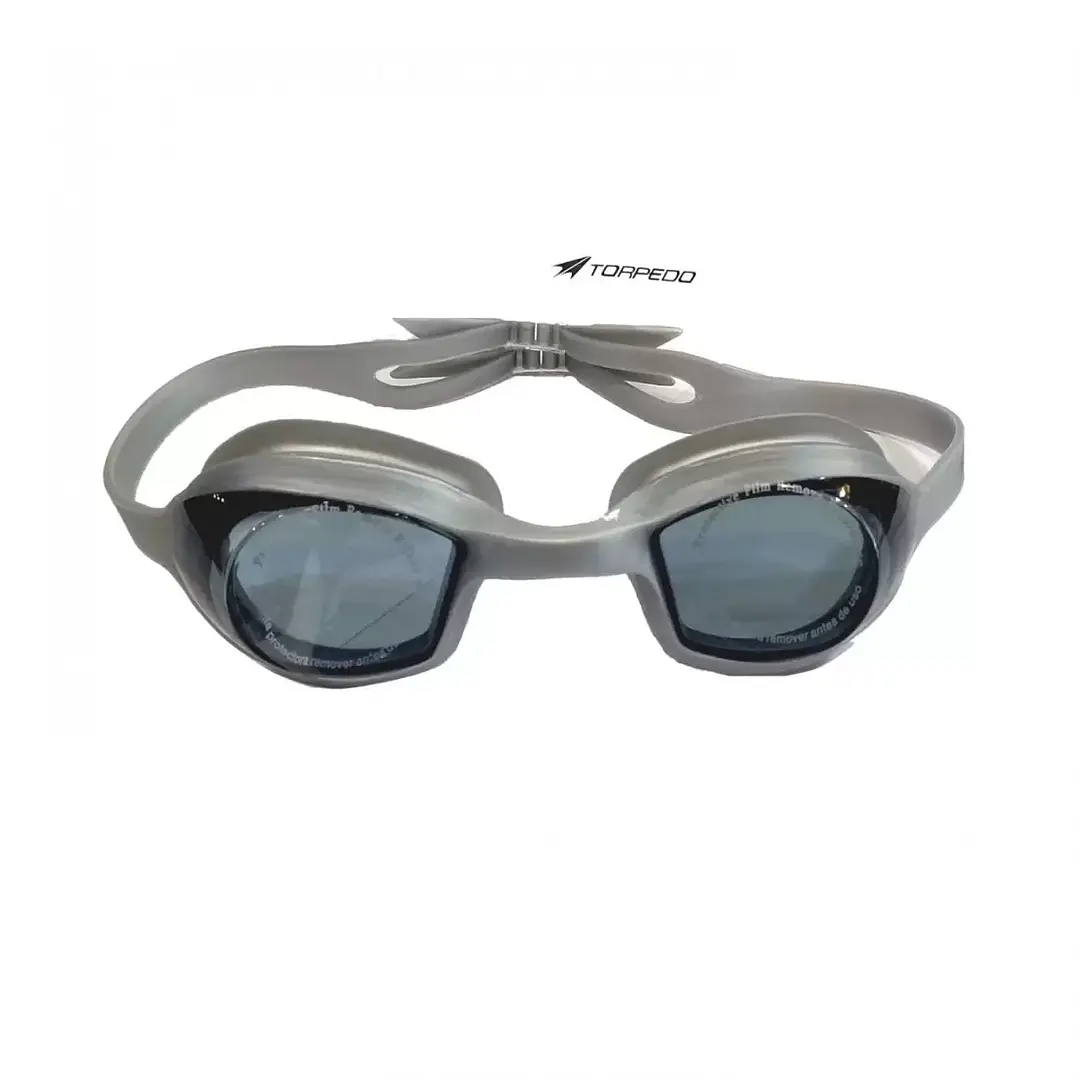LENTE NATACION TORPEDO PROT PLATA 1