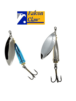 SPINNER FALCON CLAW VIBLEX SHAD V3 #3 GSD ORO/PLATA/PTO