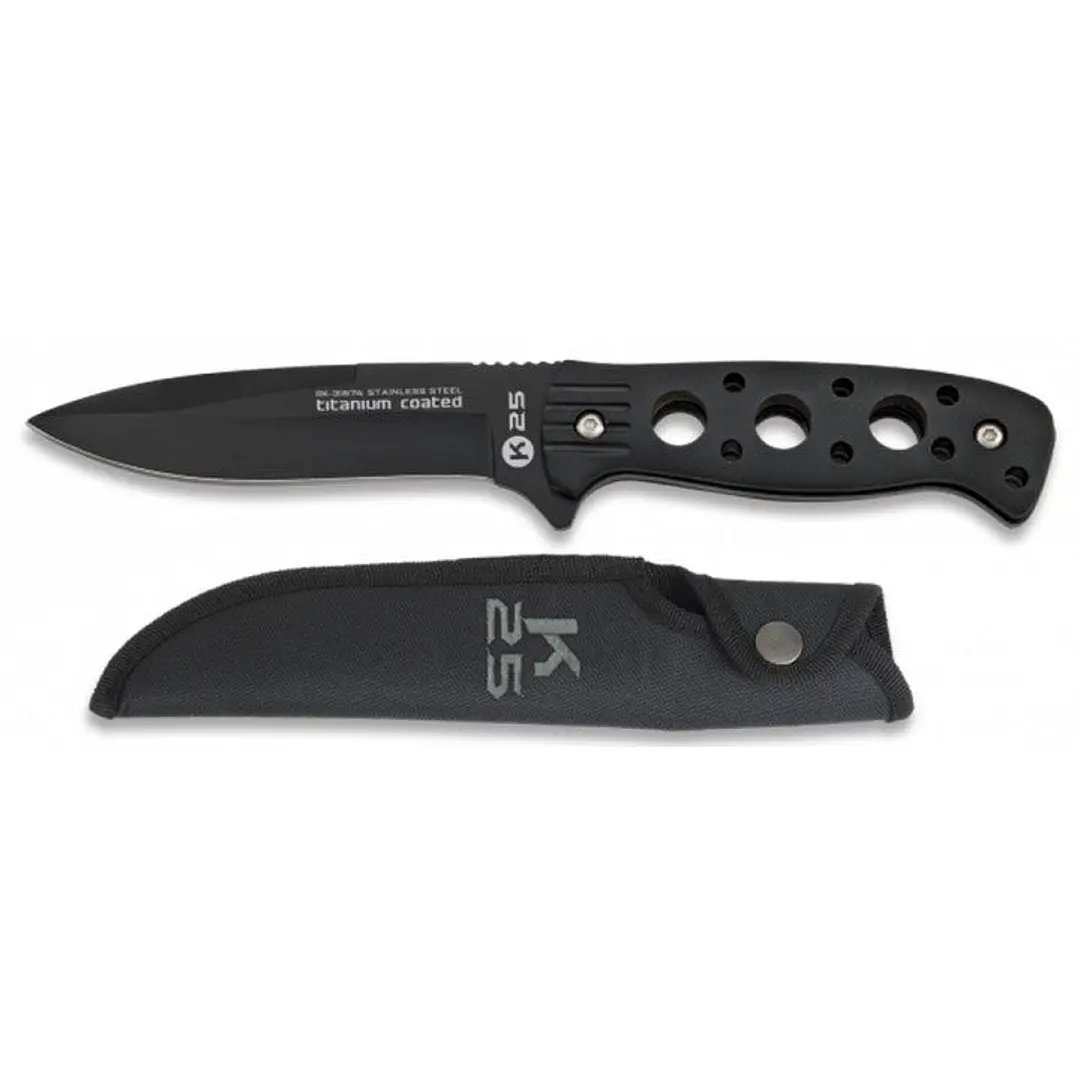 CUCHILLO TACTICO K25 ABS 12CM 31574 1