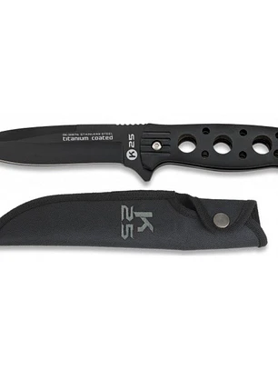 CUCHILLO TACTICO K25 ABS 12CM 31574