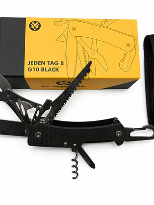 CORTAPLUMA SCHNEIDE JEDEN TAG 8 G10 BLACK