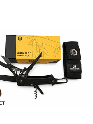 CORTAPLUMA SCHNEIDE JEDEN TAG 8 G10 BLACK