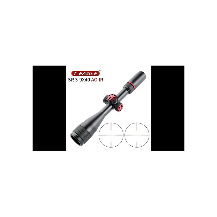 MIRA TELESCOPICA T-EAGLE SR 3-9 X 40 AOIR-RED 1