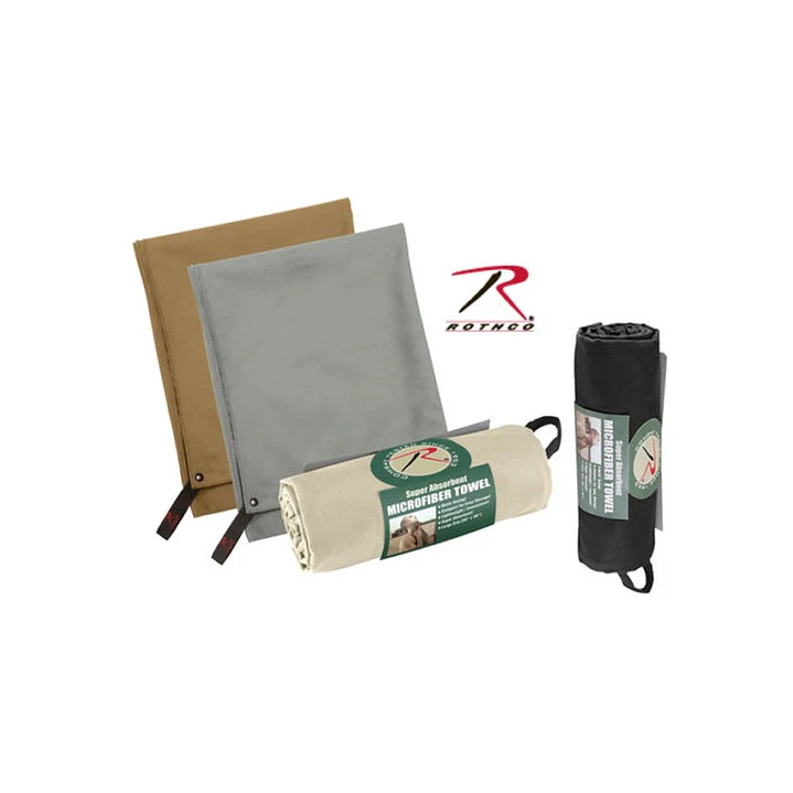 ROTHCO TOALLA DE MANOS MICROFIBRA COYOTE BR 94 1