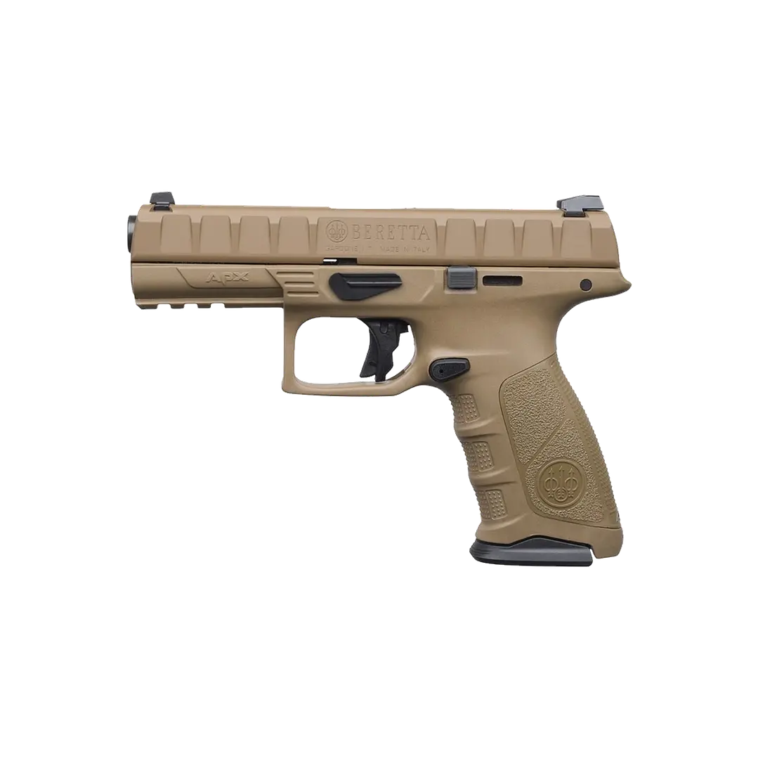 Pistola Beretta APX Tactical FDE Calibre 9 mm 17 Tiros 1