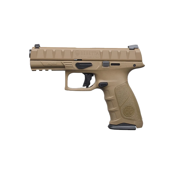 Pistola Beretta APX Tactical FDE Calibre 9 mm 17 Tiros 1