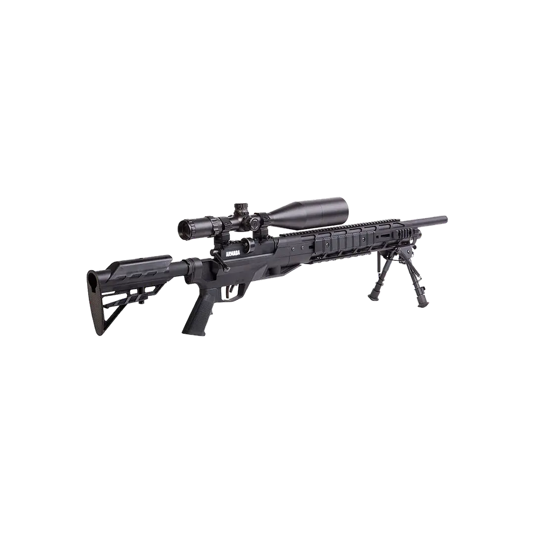 Rifle PCP Benjamin Armada Calibre 5.5 mm/MIRA 4-16 X 50 1