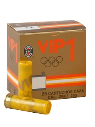 CARTUCHO TEC SP CAZA VIP1 20-9 26G