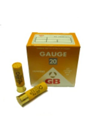 CARTUCHO GB CAZA 20/9   28G