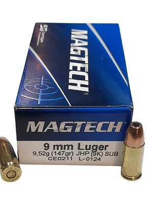 BALA MAGTECH CAL.9MM JHP 147G
