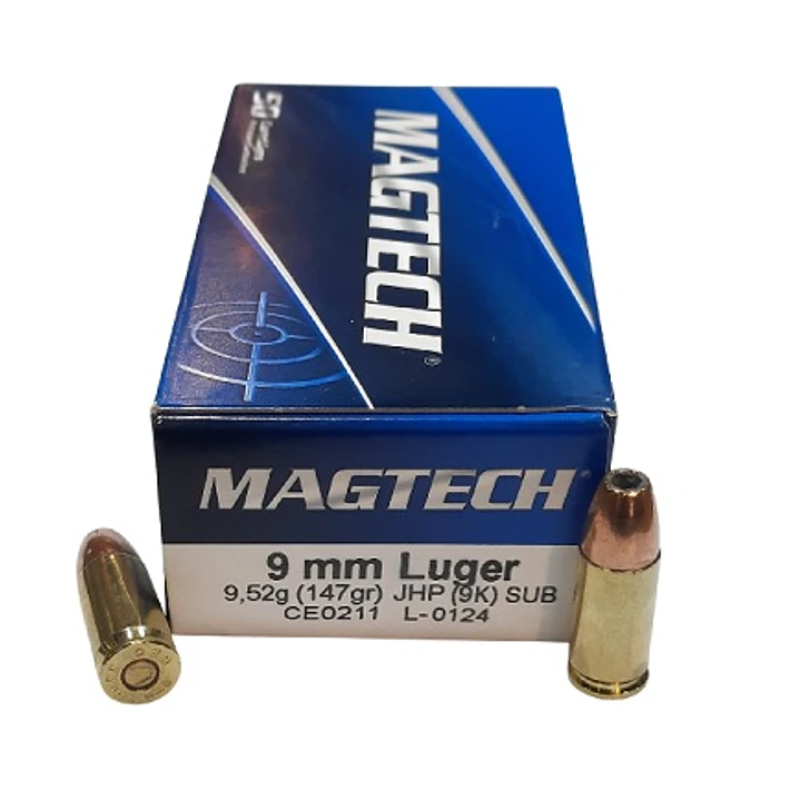 BALA MAGTECH CAL.9MM JHP 147G 1