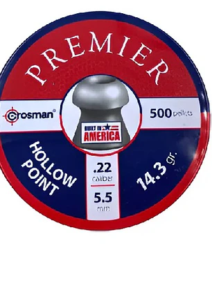 POSTON CROSMAN PREMIER  DOMED HP CALIBRE 5.5MM -14,3GR 500U