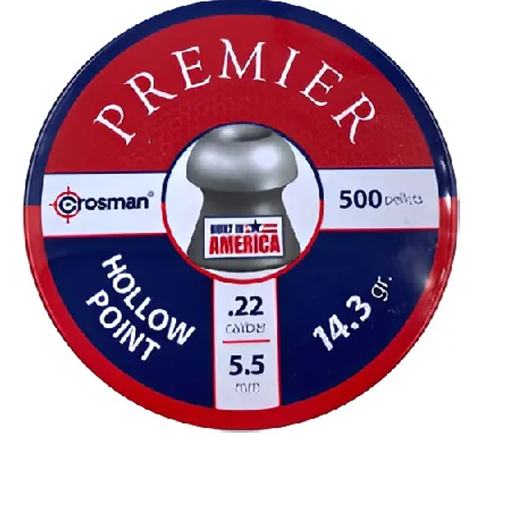 POSTON CROSMAN PREMIER  DOMED HP CALIBRE 5.5MM -14,3GR 500U 1