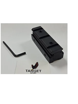 ADAPTADOR BASE RIEL DG061 DE WEAVER A PICATINY 11/22MM