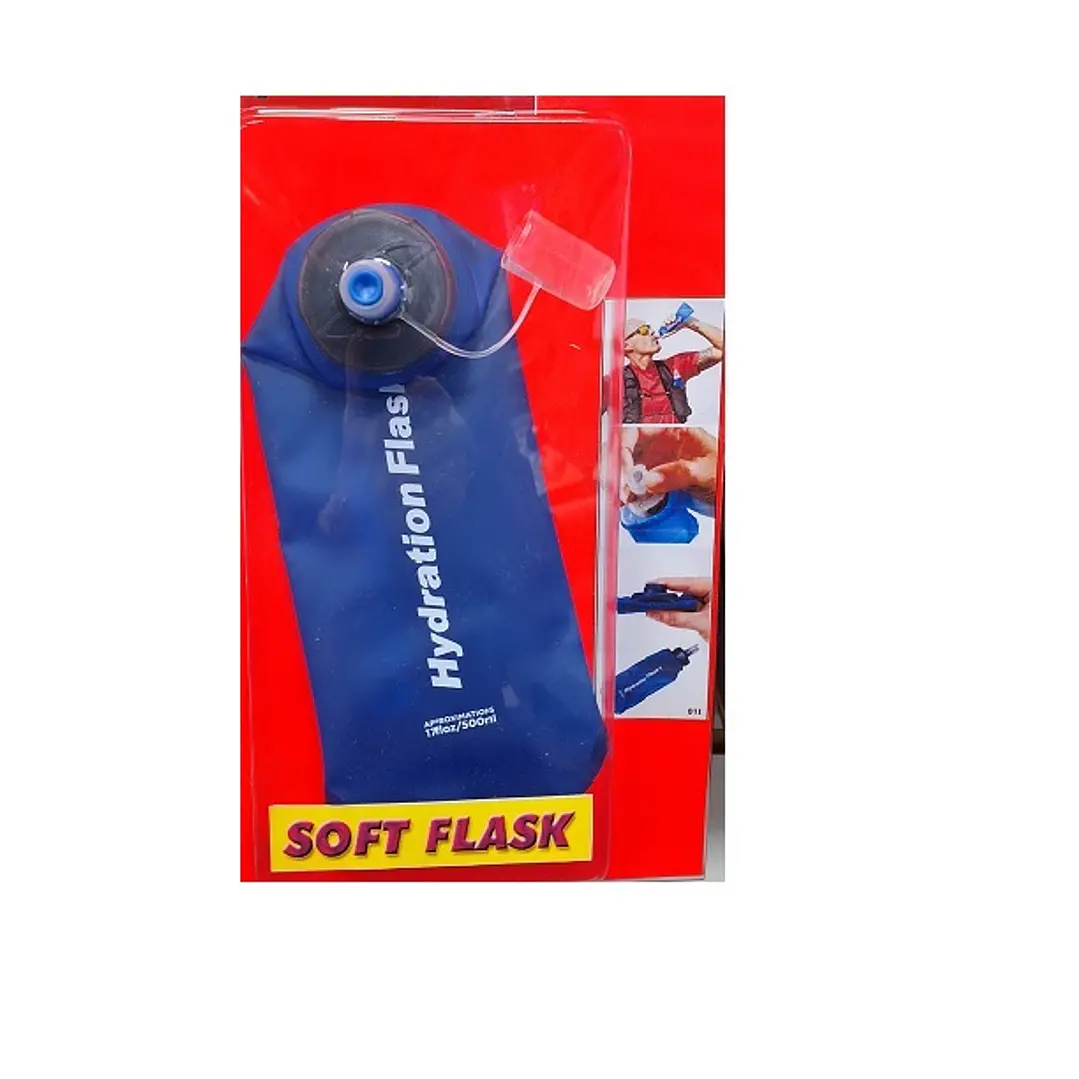 BOLSA HIDRATADORA SOFT FLASK 0.5LT AZUL 1