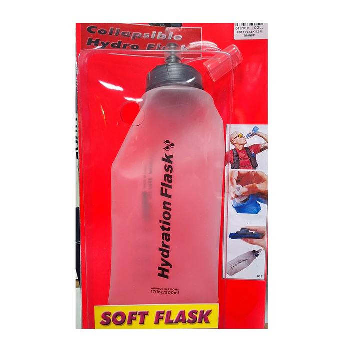BOLSA HIDRATADORA SOFT FLASK 0.5LT TRANSPARENTE 1