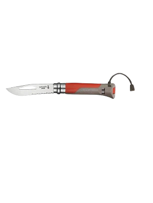 NAVAJA OPINEL OUTDOOR ROJA INOX Nº 8