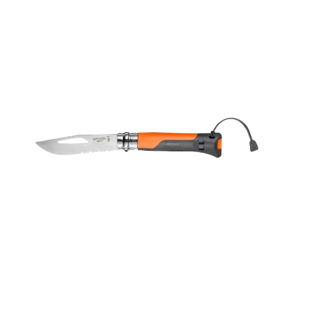 NAVAJA OPINEL OUTDOOR NARANJA INOX N°8 1